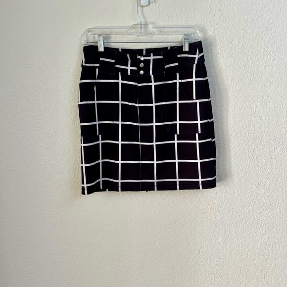Jofit Black & White Grid Skort – Sz 2 - Picture 5 of 6